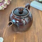 Vintage Sadler Brown Betty Teapot Treacle Glaze England Mid Century