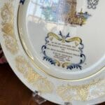 Aynsley Queen Elizabeth II Silver Jubilee Plate - Westminster Abbey