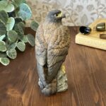 Vintage Leonardo Golden Eagle Figurine Bird of Prey Ceramic Ornament