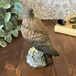 Vintage Leonardo Golden Eagle Figurine Bird of Prey Ceramic Ornament