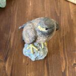 Vintage Leonardo Golden Eagle Figurine Bird of Prey Ceramic Ornament