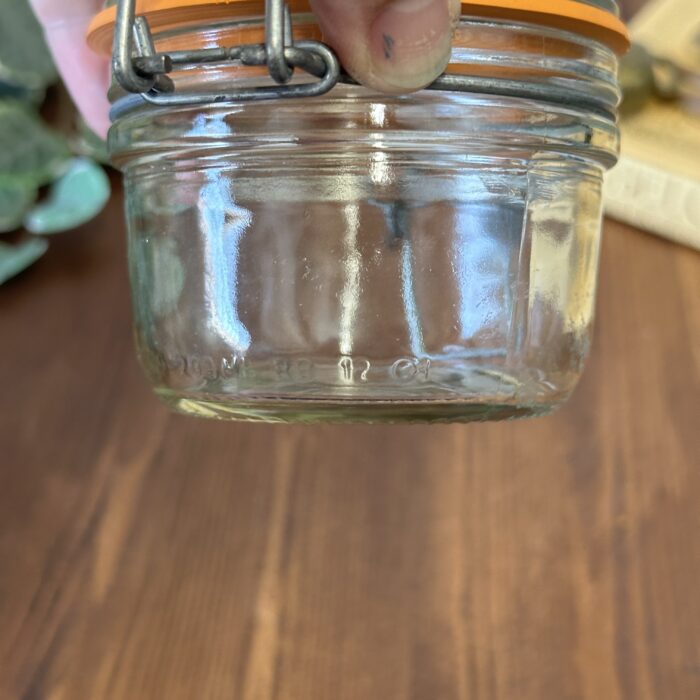Vintage Le Parfait 0.2L Terrine Jar Clip Top Preserving Storage