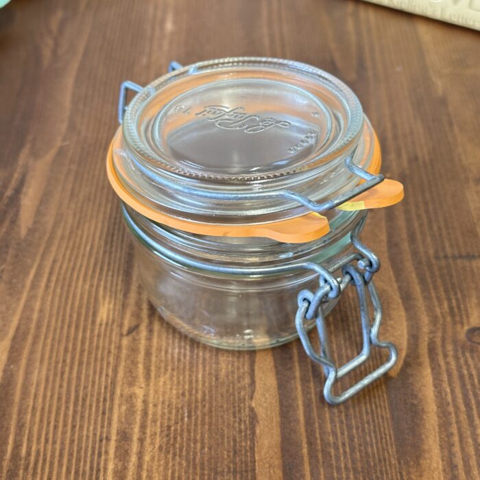 Vintage Le Parfait 0.2L Terrine Jar Clip Top Preserving Storage