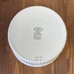 Royal Worcester Palmyra Souffle Dish Vintage 1970s Flameproof England