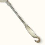 Vintage Brass Decorative Fork Wall Art, Rustic Kitchen Decor, Large Hanging Utensil