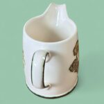 Rare Vintage Wedgwood Primrose Milk Jug, 1960s English Ovenware Creamer