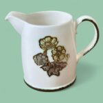 Rare Vintage Wedgwood Primrose Milk Jug, 1960s English Ovenware Creamer