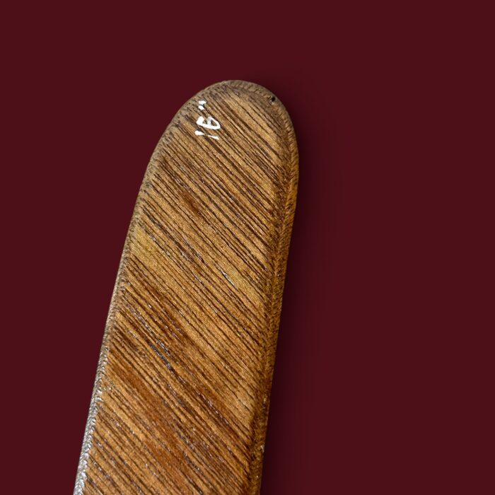 Vintage Aboriginal Boomerang, 16" Hand Painted Lizard, Birubi Art by Trisha Mason