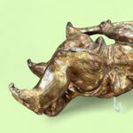 Large Vintage Gisela Graham Gold Cherub, Hanging Christmas Angel Decoration, Wall Art