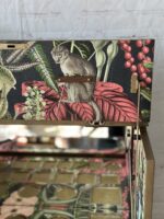 Exotic Vintage Cocktail Cabinet | Professionally Restored with a Tropical & Art Deco Interior