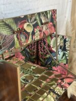 Exotic Vintage Cocktail Cabinet | Professionally Restored with a Tropical & Art Deco Interior