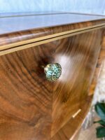 Exquisite Art Deco Cocktail Cabinet | Professionally Restored Walnut with a Surprise Oriental Interior