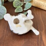 Vintage Cat & Kitten Figurine, Hand Painted Porcelain, Retro Animal Ornament, Cat Lover Gift
