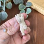Vintage 1960s Porcelain Cat Figurines, Trio Set, Collectable Miniatures