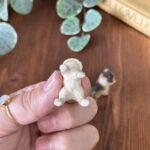 Vintage 1960s Porcelain Cat Figurines, Trio Set, Collectable Miniatures
