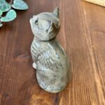 Vintage Beswick 1886 Grey Persian Kitten Figurine, Green Eyes, Albert Hallam