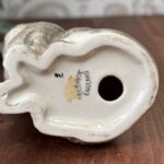 Vintage Beswick 1886 Grey Persian Kitten Figurine, Green Eyes, Albert Hallam