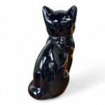 Vintage Just Cats & Co Ceramic Cat Figurine, Black White Tuxedo, Staffs Pottery