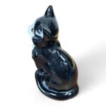 Vintage Just Cats & Co Ceramic Cat Figurine, Black White Tuxedo, Staffs Pottery