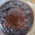 Vintage Humppila Kivi Bowl, Pertti Santalahti Finnish Art Glass, 1970s MCM Amber