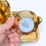 Vintage 1950s Bareuther Bavaria Gold Coffee Set, Mid Century Porcelain 4-Piece