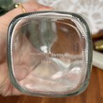 Vintage Bormioli Rocco Italy Frigoverre Glass Fridge Jug Pitcher White Lid 2 Pint