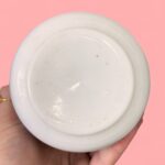 Vintage 1960s Maxwell House Milk Glass Storage Jar, Countryside Scene Canister