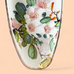 Rare Vintage Chance Glass Yasmin Pattern Long Boat Dish, 1981 Fiesta Glass Plate