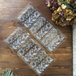 Pair Chance Glass Calypto Buffet Trays - Michael Harris 1959 Mid-Century