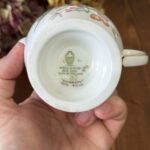 Vintage Wedgwood Sandon Creamer Jug, 1950s Bone China Floral Bee Gold Trim
