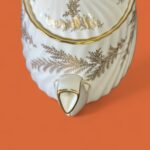Vintage Minton Golden Fern Tea Set, Elegant Bone China, Repaired