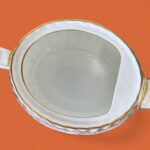 Vintage Minton Golden Fern Tea Set, Elegant Bone China, Repaired