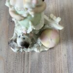 Vintage Giuseppe Armani "Girl with Ice Cream & Puppy" Figurine 1987 Capodimonte Florence Porcelain Statue