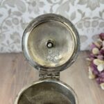 Antique Sheffield EPBM Teapot, Victorian Silver Plated Metal, Rustic Decor
