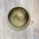 Vintage Etched Brass Cognac Goblet - EPNS Altar Cup, Indian Ritual Wine Chalice