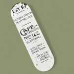 Antique L&Y Ry Manchester Victoria Station Cafe Sign, c.1910 Railwaya