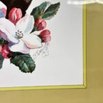 Pair of Framed C.F. Tunnicliffe Bird Prints, Vintage Chaffinch & Bullfinch Art