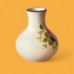 Vintage S. Mora Spanish Studio Pottery Jug, Hand Painted Folk Art Ceramic Vase