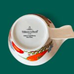 Villeroy & Boch Acapulco New Wave Mug, Large Cafe Au Lait Cup, Retro Bird China