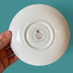 Royal Collection Botanical Teacup & Saucer, Chelsea Fine Bone China, Made in England