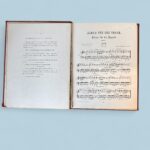 Antique Schumann Music Book, Decorative Victorian Cover, Piano Score c.1880s
