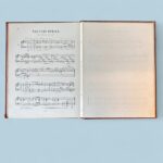 Antique Schumann Music Book, Decorative Victorian Cover, Piano Score c.1880s