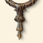 Vintage Euromarchi Gilt Mirror, Italian Rococo Style, Ornate Fruit & Leaf Frame