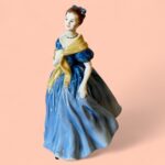 Vintage Royal Doulton Adrienne Figurine HN 2304, 1960s Peggy Davies China Lady