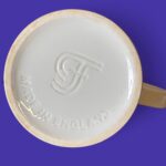 Vintage Franciscan Country Fayre Mug, 1980s Embossed Fruit, English Earthenware