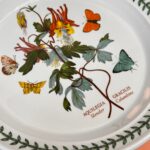 Vintage Portmeirion Botanic Garden Plate, Slender Columbine, 8.5" Salad Plate