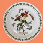 Vintage Portmeirion Botanic Garden Plate, Slender Columbine, 8.5" Salad Plate