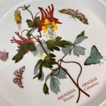 Vintage Portmeirion Botanic Garden Plate, Slender Columbine, 8.5" Salad Plate